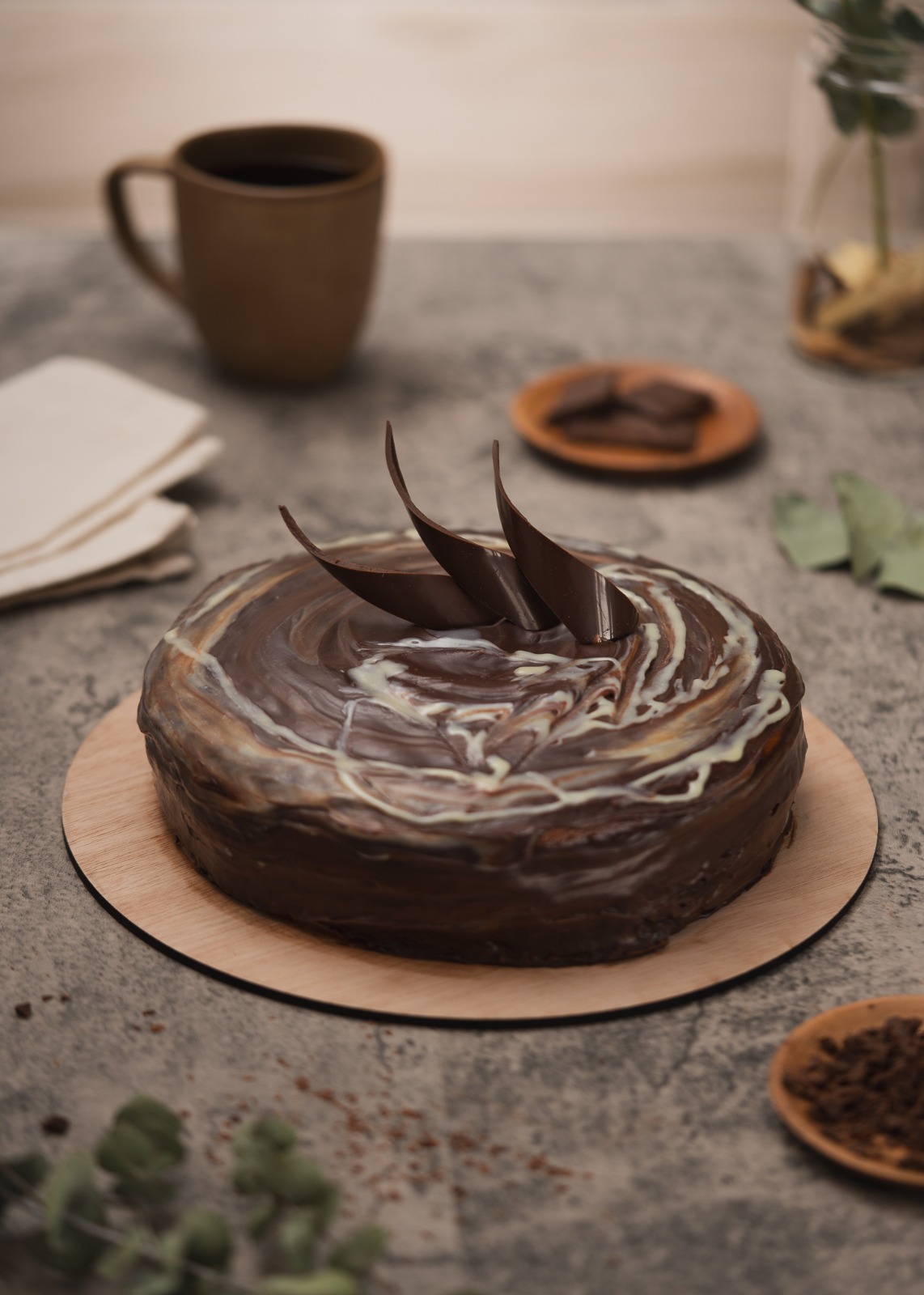 102 - Pastel Marmoleado gourmet